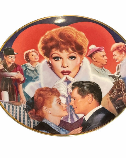 Hamilton Collection Lucy Ricky plate c1992 number