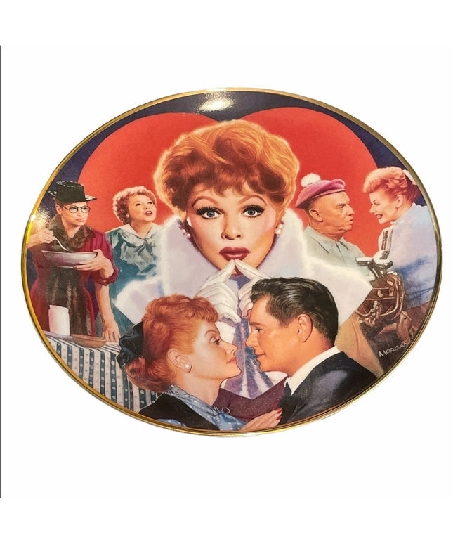 Hamilton Collection Lucy Ricky plate c1992 number