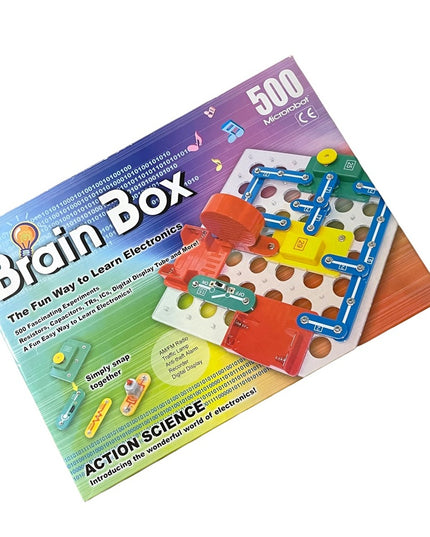 Brain Box NEW Childrens Electeonics learning Science Microrobot Snap set