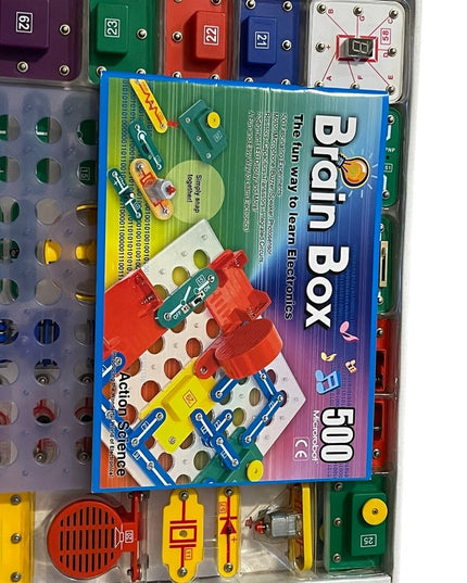 Brain Box NEW Childrens Electeonics learning Science Microrobot Snap set