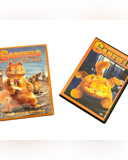 Lot of 2 Garfield the cat Limited Edition Tale of Two Kitties DVD’s