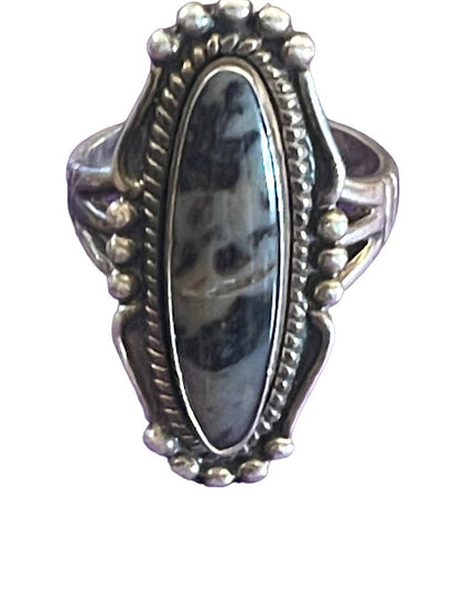 Vintage, Bell Trading Post Native Southwestern Agate Handmade sterling silver