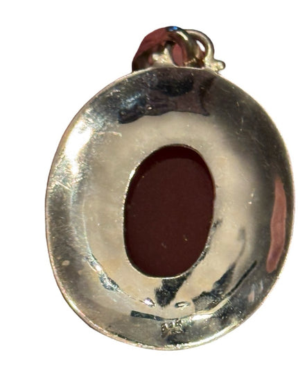 Elegant Sterling Silver 925 Stone Pendant
