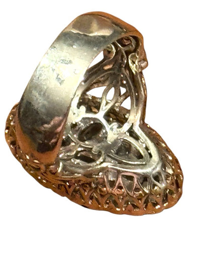 Gems En Vogue  Michael Valitutti 4.21 CTW Kyanite 24k Gold Sterling Silver