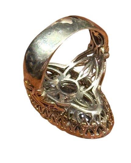 Gems En Vogue  Michael Valitutti 4.21 CTW Kyanite 24k Gold Sterling Silver
