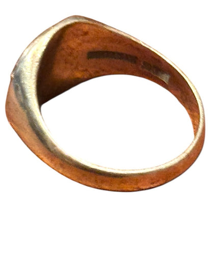 Sterling Silver 925  Military B.A.A. Vintage 1966 Men's Ring