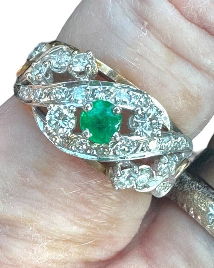 Pending Appraisal - Coming soon 14k Gold Diamond Emerald