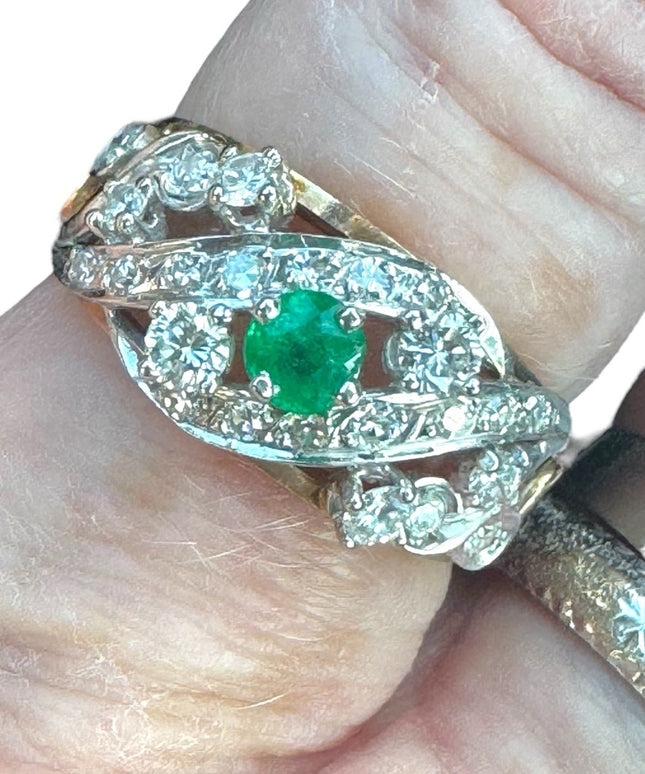 Pending Appraisal - Coming soon 14k Gold Diamond Emerald