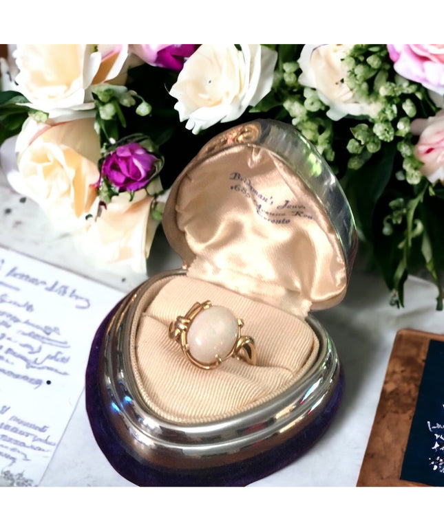 10k Gold Opal ring with Appraisal