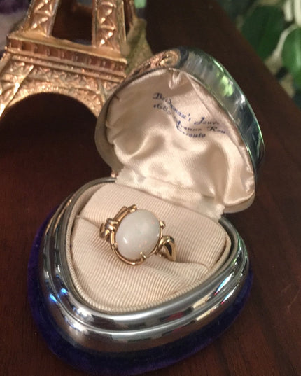 10k Gold Opal ring with Appraisal