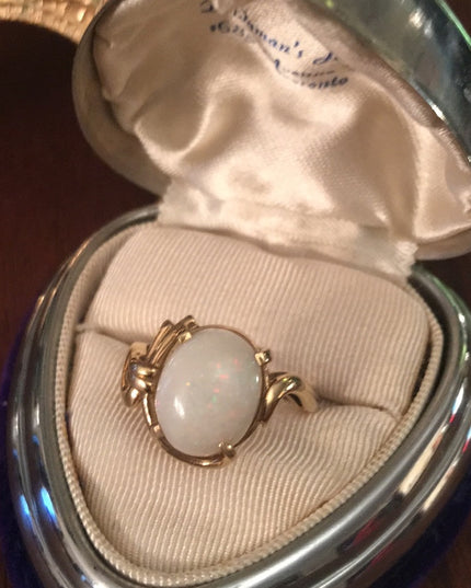 10k Gold Opal ring with Appraisal