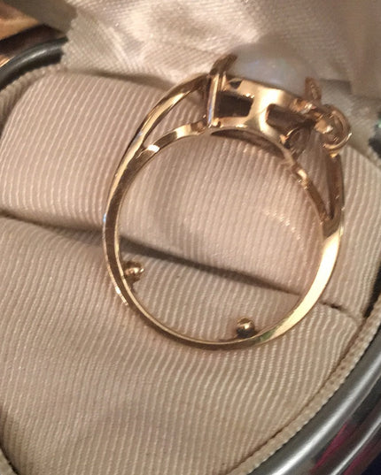 10k Gold Opal ring with Appraisal