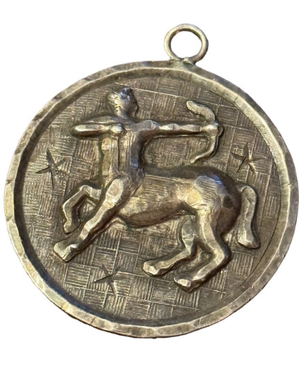 Vintage Mexico Taxco Sterling silver 925 Sagitarius Pendant