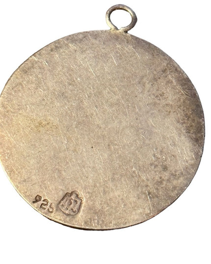 Vintage Mexico Taxco Sterling silver 925 Sagitarius Pendant
