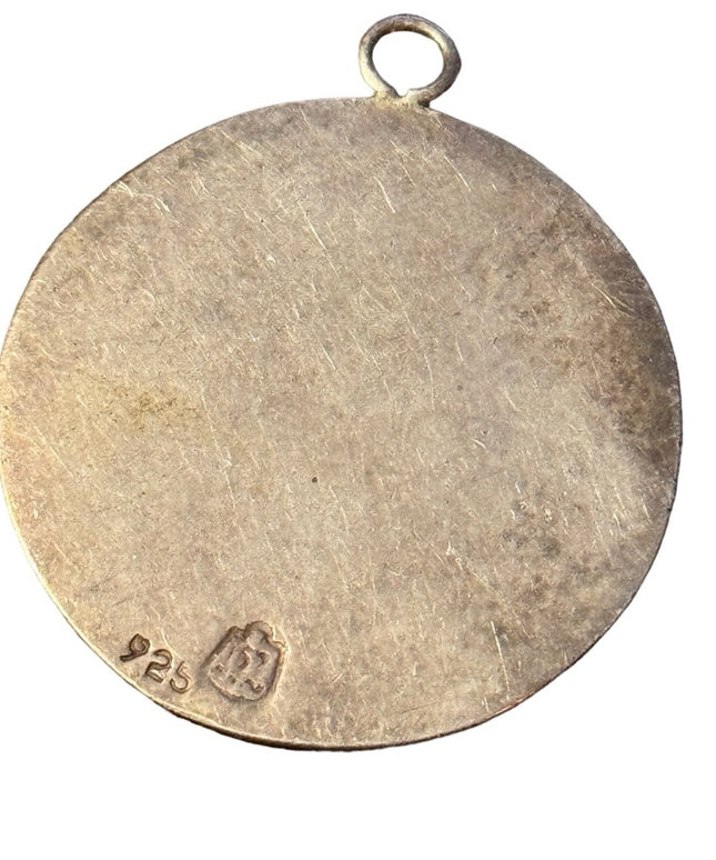 Vintage Mexico Taxco Sterling silver 925 Sagitarius Pendant