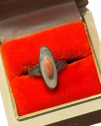 Vintage Sterling Silver 925 Oyster Handmade Shell Ring