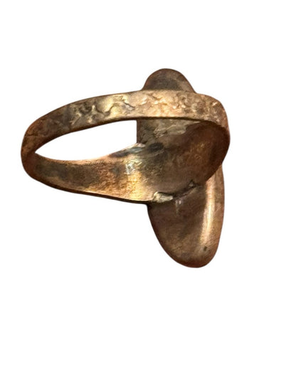 Vintage Sterling Silver 925 Oyster Handmade Shell Ring