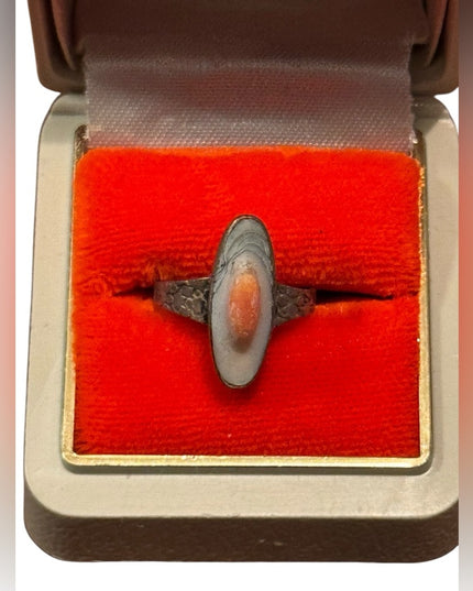 Vintage Sterling Silver 925 Oyster Handmade Shell Ring