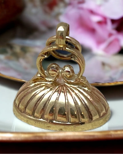 Antique WJP 9k Gold watch fob