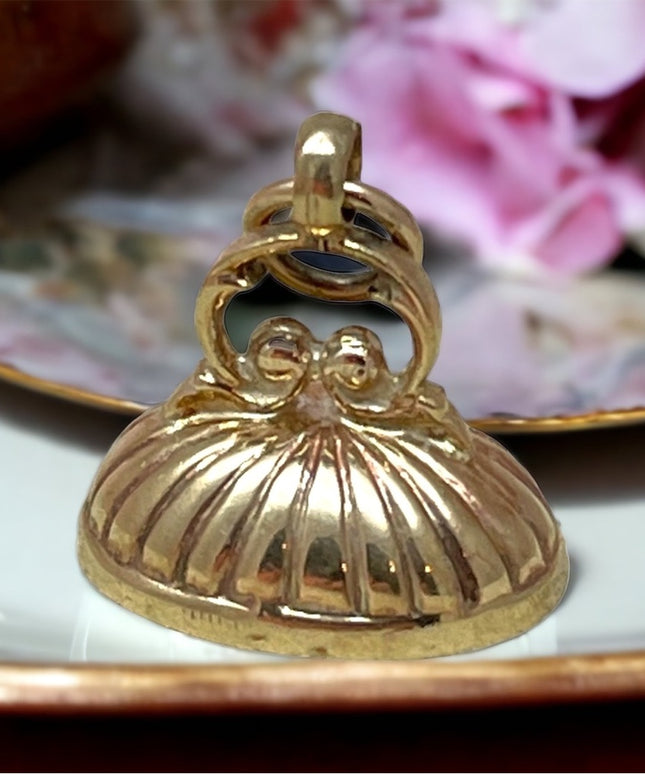Antique WJP 9k Gold watch fob