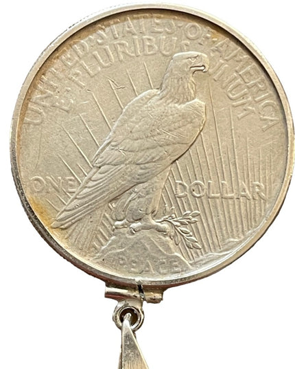 US Bald Eagle 1922 America Silver Liberty peace Dollar Silver Coin pendant