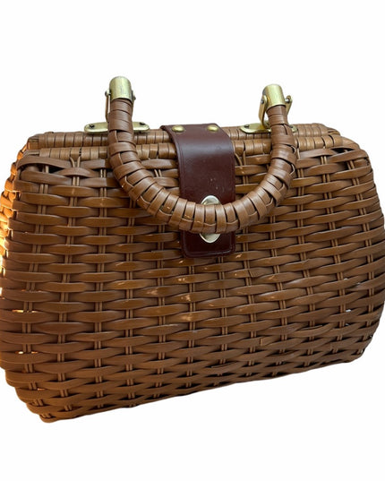 Vintage c1960s Stein Basket weave purse bag