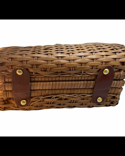Vintage c1960s Stein Basket weave purse bag