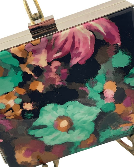 Melanie Lynn Hard Shell shoulder bag summer spring flowers evening cruise event