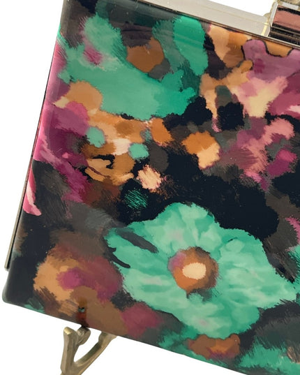 Melanie Lynn Hard Shell shoulder bag summer spring flowers evening cruise event