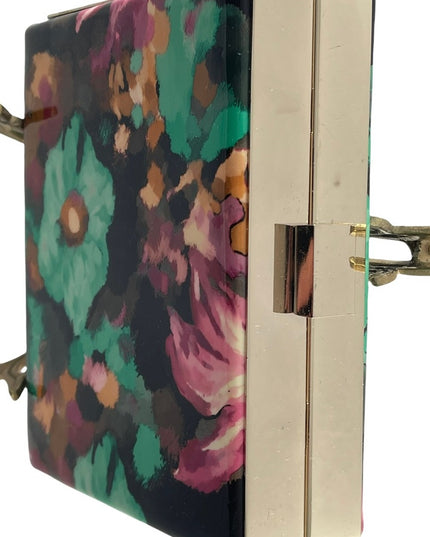 Melanie Lynn Hard Shell shoulder bag summer spring flowers evening cruise event