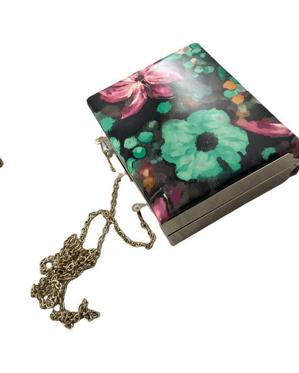 Melanie Lynn Hard Shell shoulder bag summer spring flowers evening cruise event