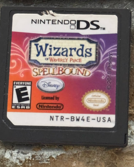 Nintendo DS Game Cartridge LOT 7 pcs Wizards Dogs Brain Age