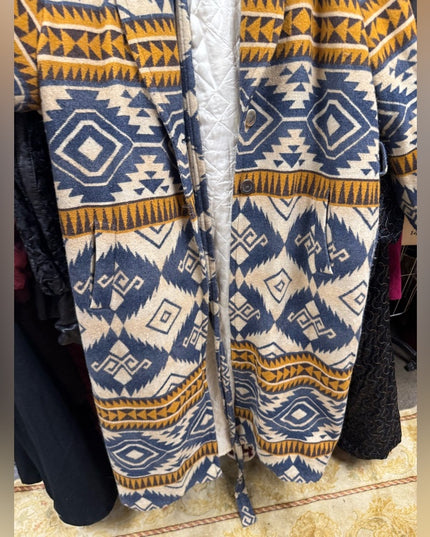 Mondi Sport Southwestern Blanket Full Lenth Winter Coat