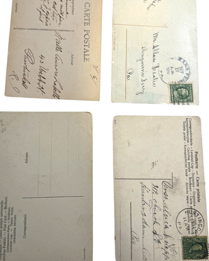 WWI Military Sweetheart Postcards Army Navy World War I Theocrom Series 1910