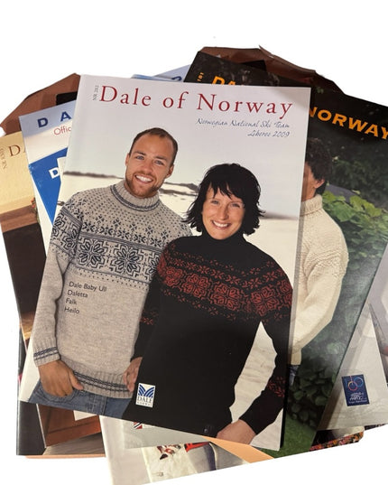 LOT of 12 Dale of Norway Nordic Sweater Collection BOOKS Knitting RARE OOP