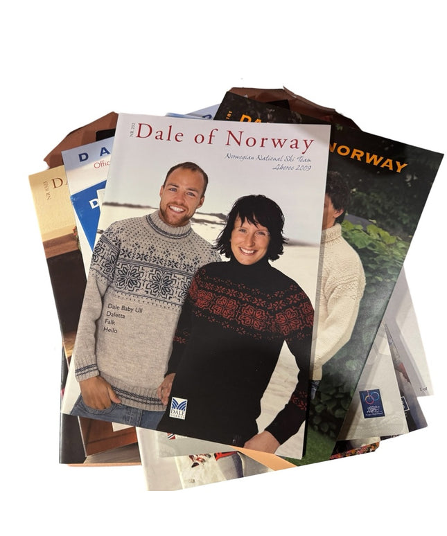 LOT of 12 Dale of Norway Nordic Sweater Collection BOOKS Knitting RARE OOP