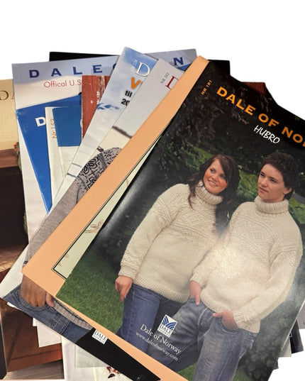 LOT of 12 Dale of Norway Nordic Sweater Collection BOOKS Knitting RARE OOP