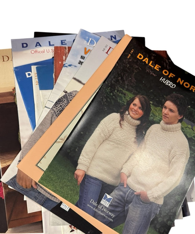LOT of 12 Dale of Norway Nordic Sweater Collection BOOKS Knitting RARE OOP