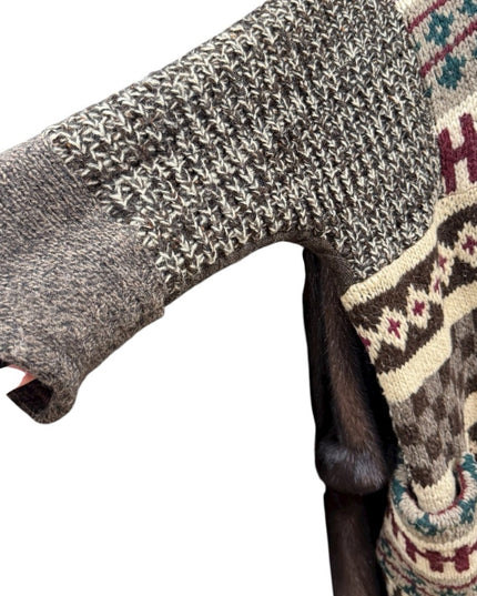 HoneyBea Handmade Wool Full Length Sweater O/S