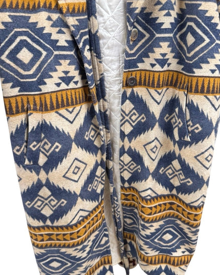 Mondi Sport Southwestern Blanket Full Lenth Winter Coat