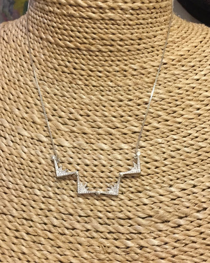 - Sterling silver star of Bethleham Necklace 2 way