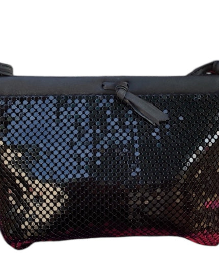 Vintage Black Metal Mesh Whiting & Davis Purse
