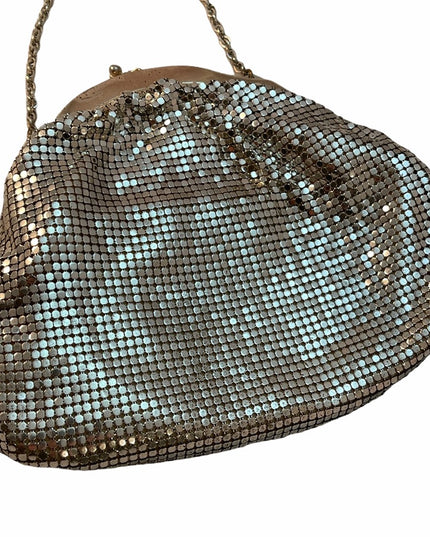 Vintage c1950s Silver metal mesh Whiting & Davis
