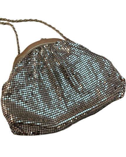 Vintage c1950s Silver metal mesh Whiting & Davis