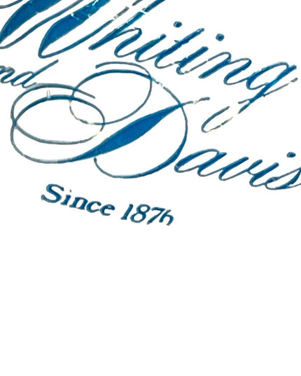 NWC Whiting & Davis Mesh earrings vintage screw back silver finish