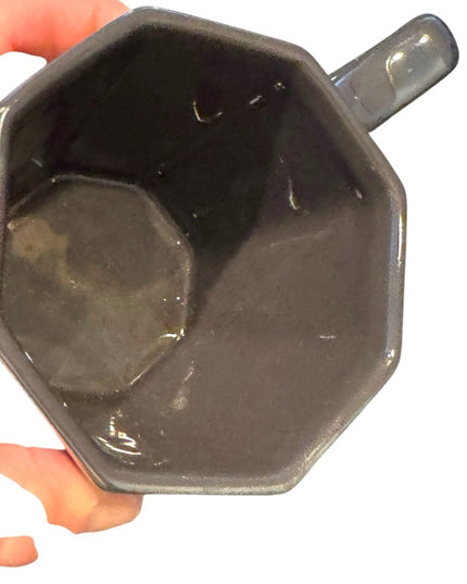 Geometric Starbucks silver  Gray Mug
