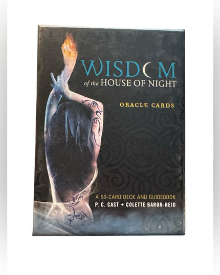 Wisdom of the House of Night Oracle Cards - Black Orig Deck 
VG