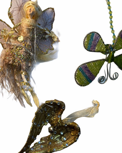 Ornaments decor fairy angel wing butterfly