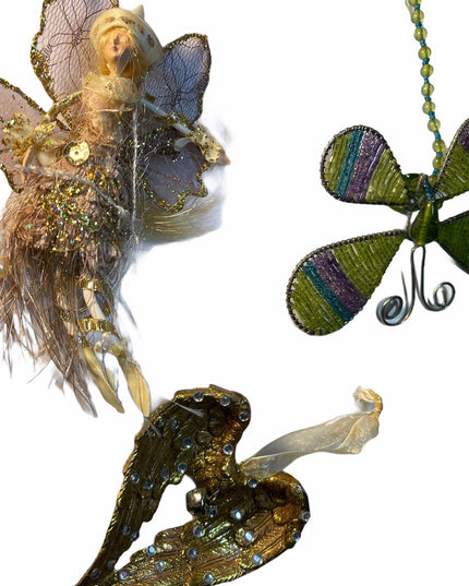 Ornaments decor fairy angel wing butterfly