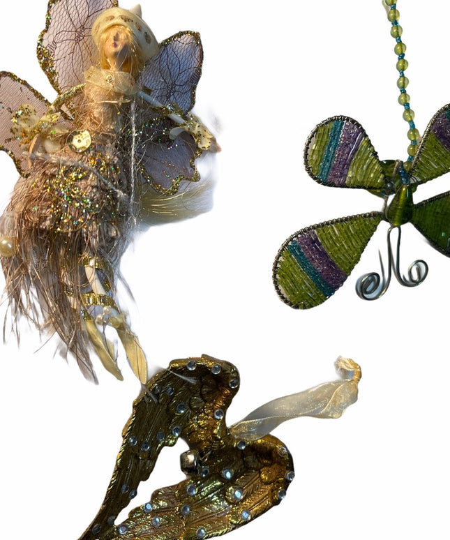 Ornaments decor fairy angel wing butterfly
